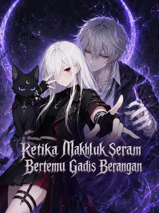 Poster Ketika Makhluk Seram Bertemu Gadis Berangan