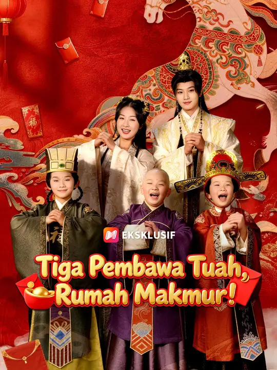 Poster Tiga Pembawa Tuah, Rumah Makmur!