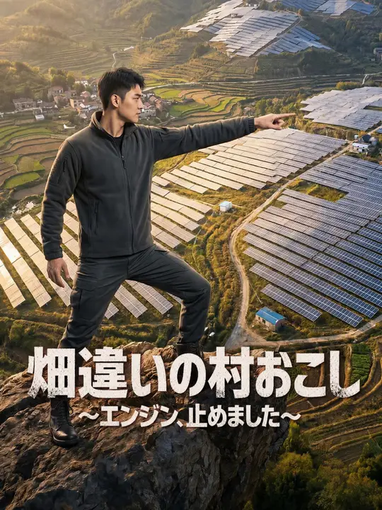 畑違いの村おこし～エンジン、止めました～のポスター