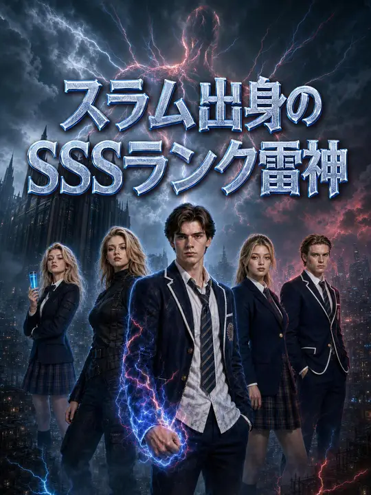 スラム出身のSSSランク雷神のポスター
