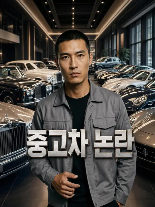 중고차 논란 포스터