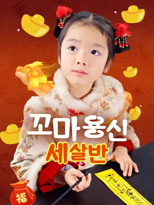 꼬마 용신 세 살 반 포스터