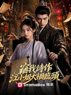 竊我詩作，江小姐大禍臨頭海報