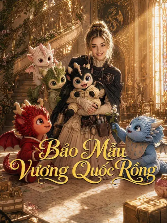 Poster (Lồng tiếng) Bảo Mẫu Vương Quốc Rồng